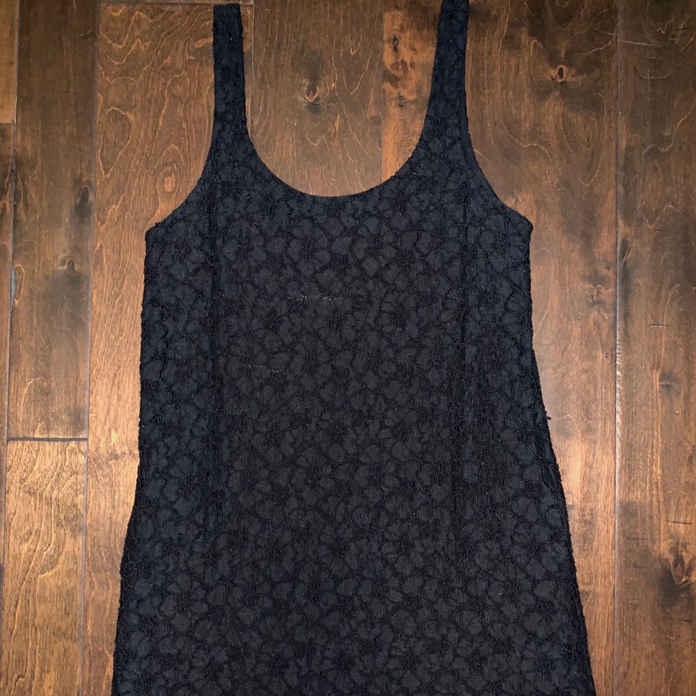 Black tank dress